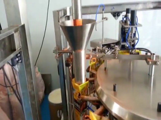 Automātiska fasādes iepakojuma mašīna garšvielu pulverim