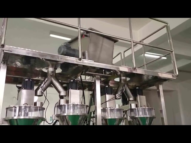 Stabila maza piena pulvera maisiņu iepakošanas mašīna